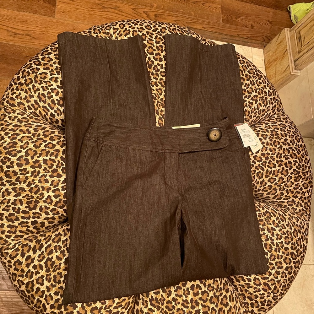 NWT Cato size 6 brown dress pants